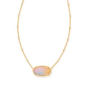 Kendra scott watercolor drusy necklace